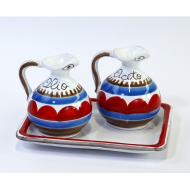 Oil and Vinegar Set Lampedusa Oil and Vinegar Set Lampedusa